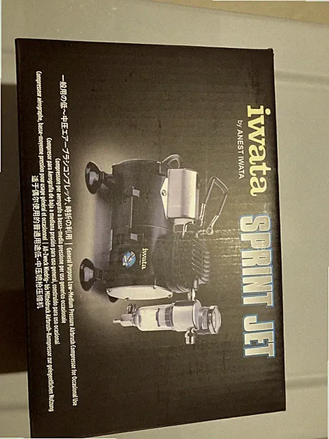Iwata Brand New Sprint Jet Compressor