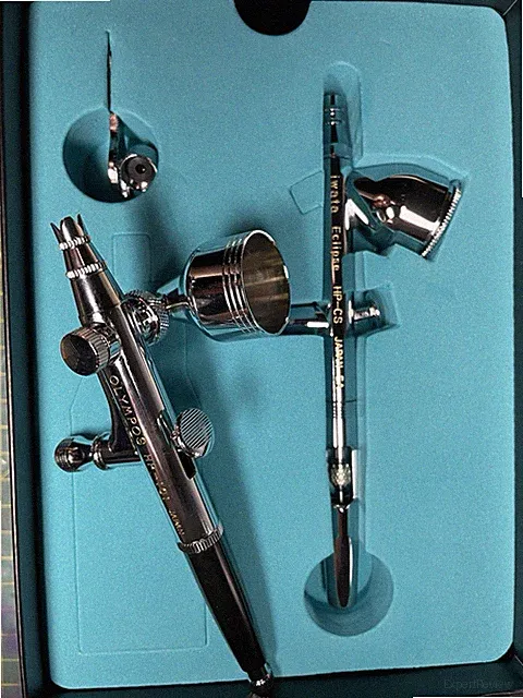 Iwata Eclipse HP-CS and Olympos HP Series Airbrush