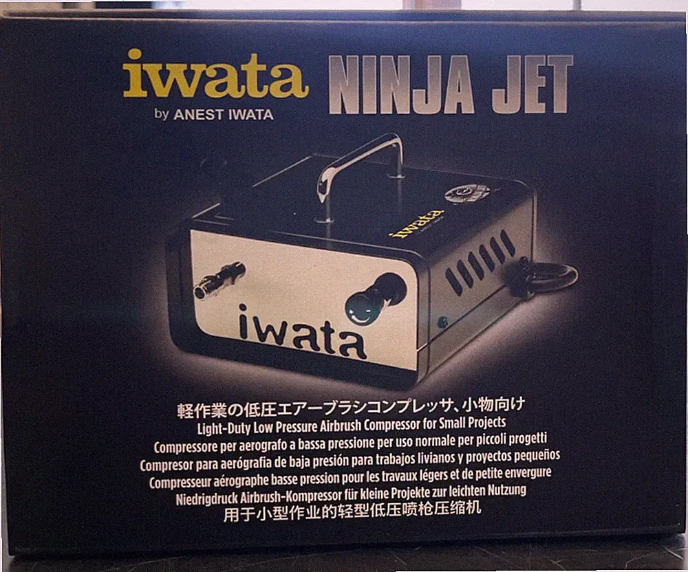 Iwata-Medea Studio Series Ninja Jet Single Piston Air Compressor