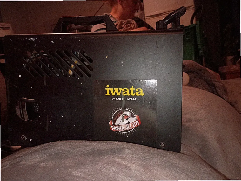 Iwata Power Jet Lite Portable Air Compressor