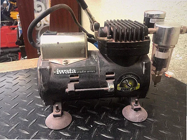 Iwata Studio Series IS-800 Sprint Jet Power Air Compressor for Painting